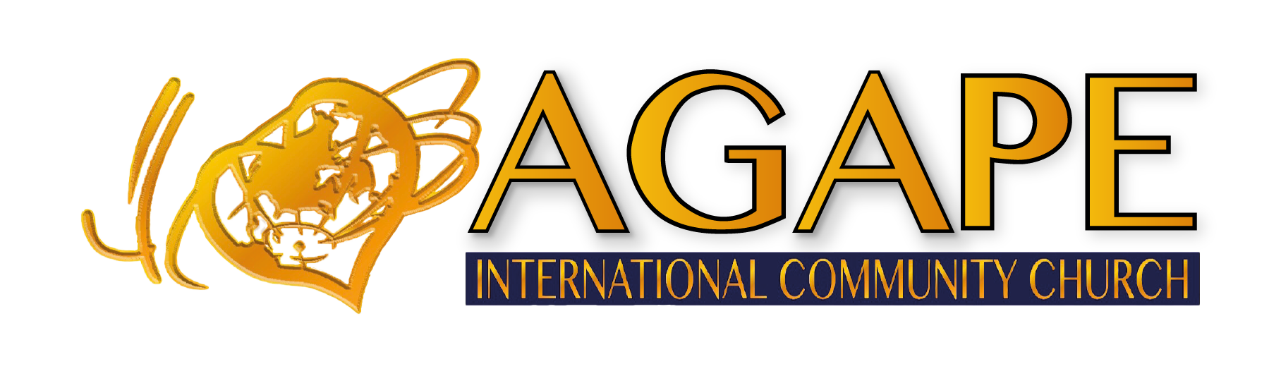 Logo completo de Agape Internacional